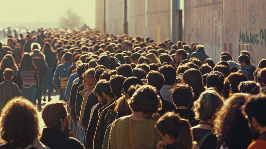 teek has a massive waiting line and queue